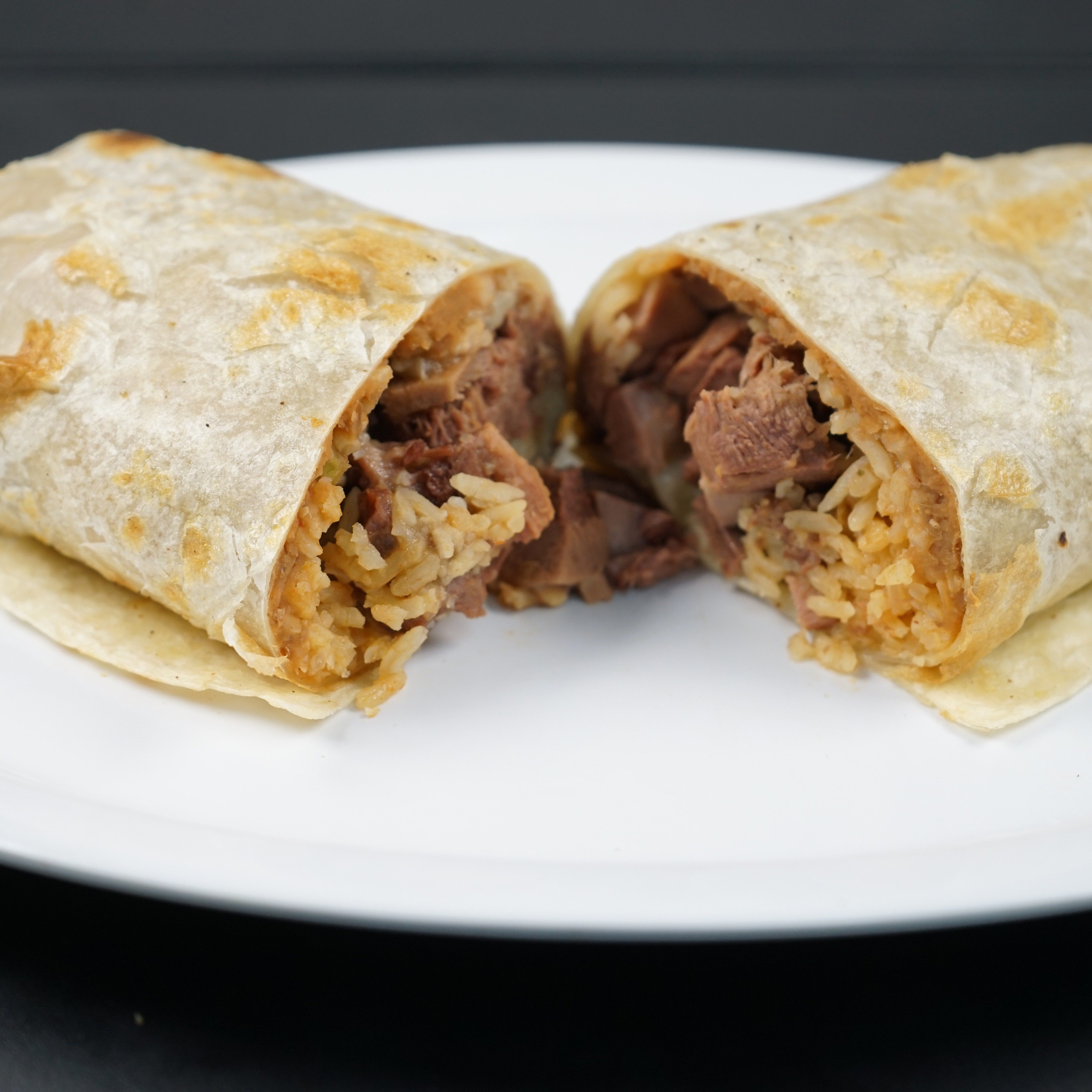 Burrito Lengua o Cabeza.