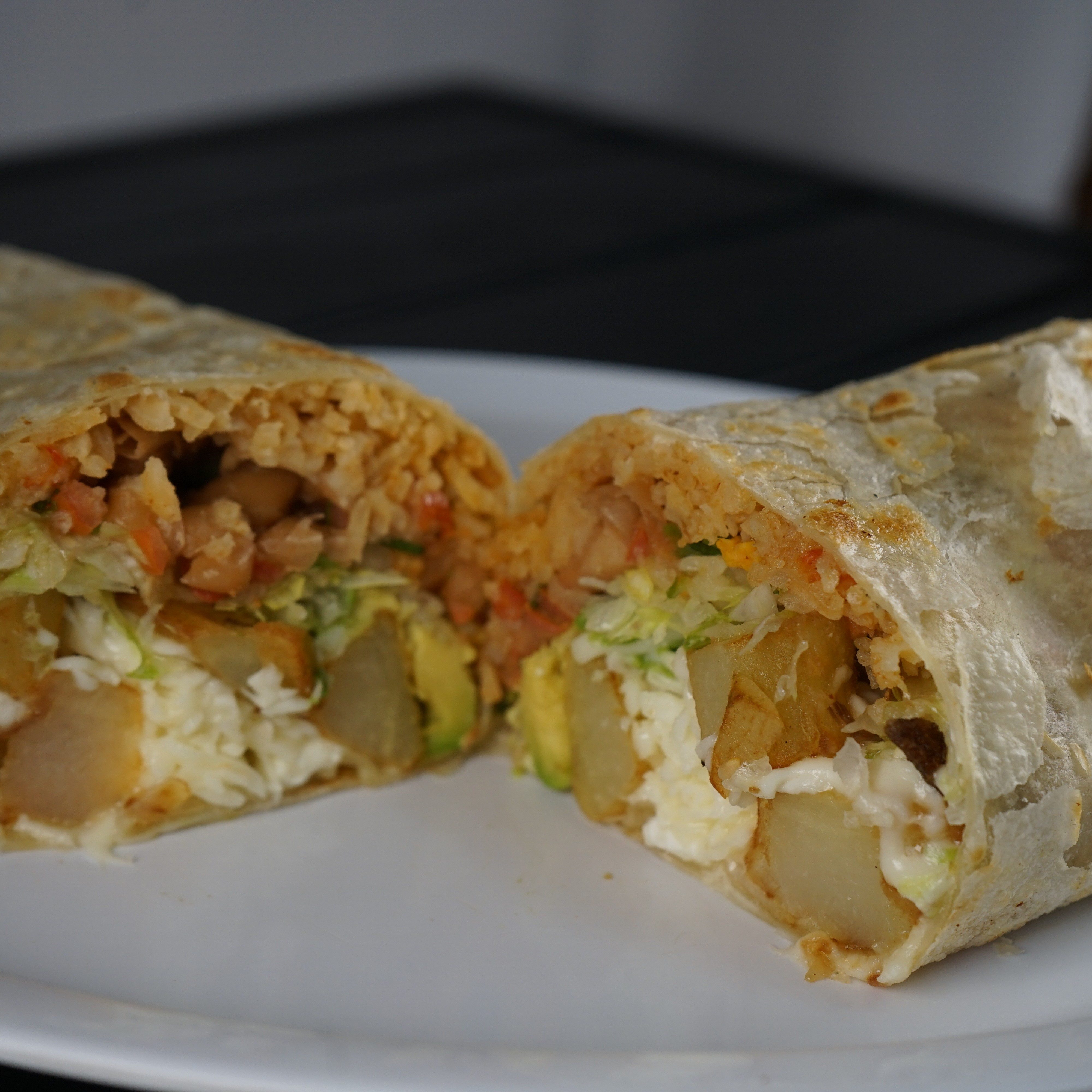 Burrito Vegetariano.