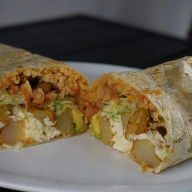 Burrito Vegetariano.