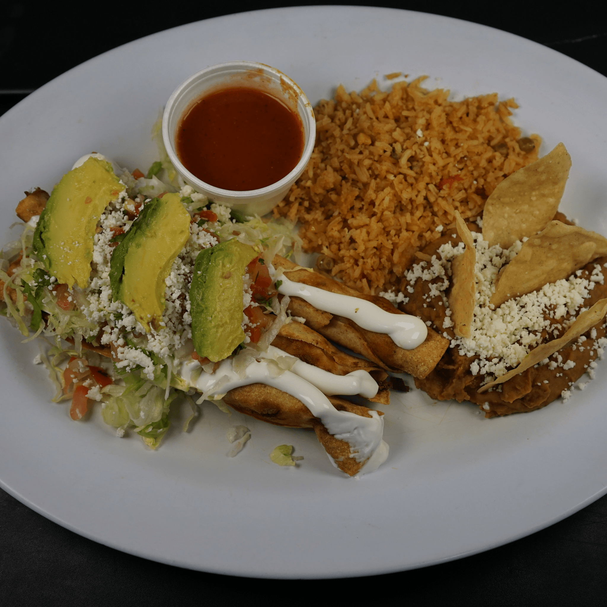 Flautas.