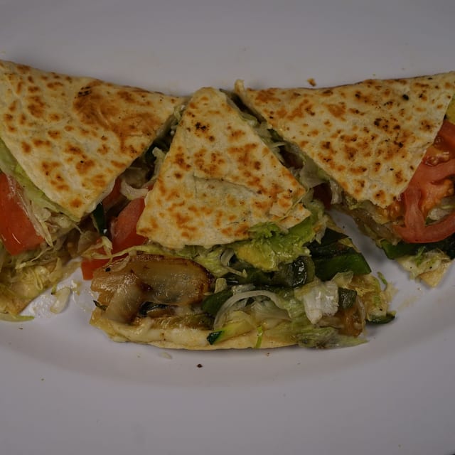 Quesadilla Vegetariana.