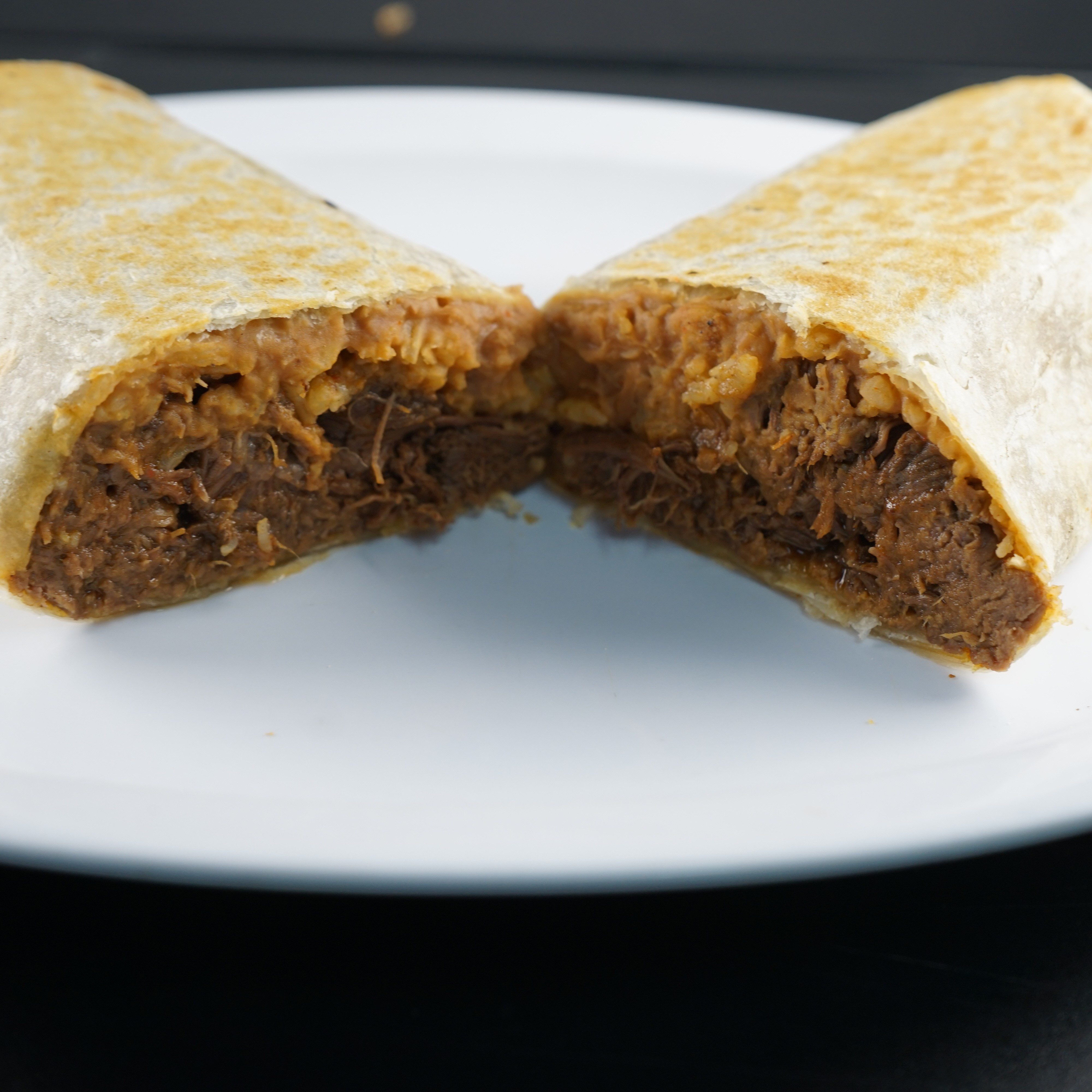 Burrito de Barbacoa.