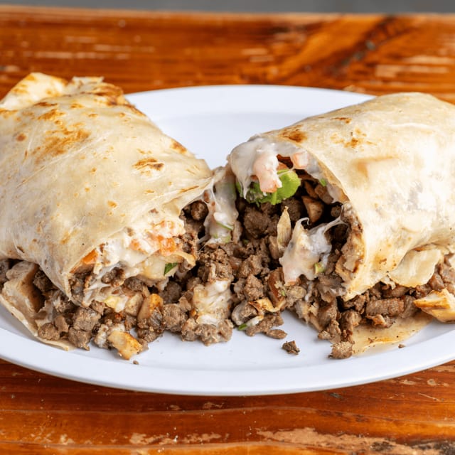 Burrito Vallarta.