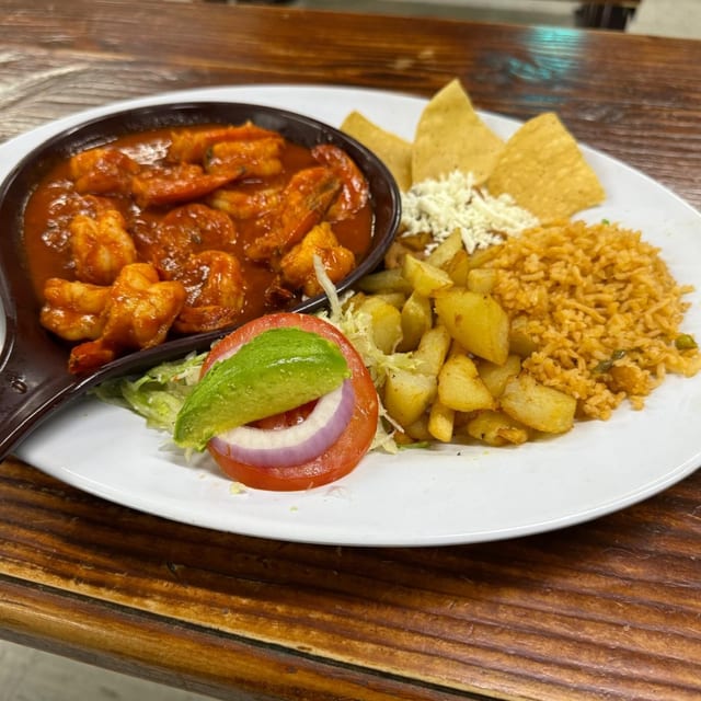 Camarones a la Diabla.