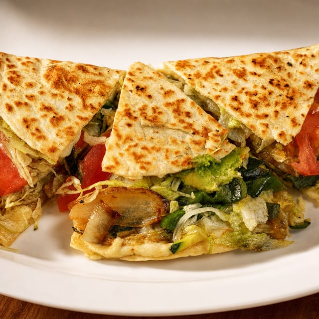 Quesadilla Vegetariana.