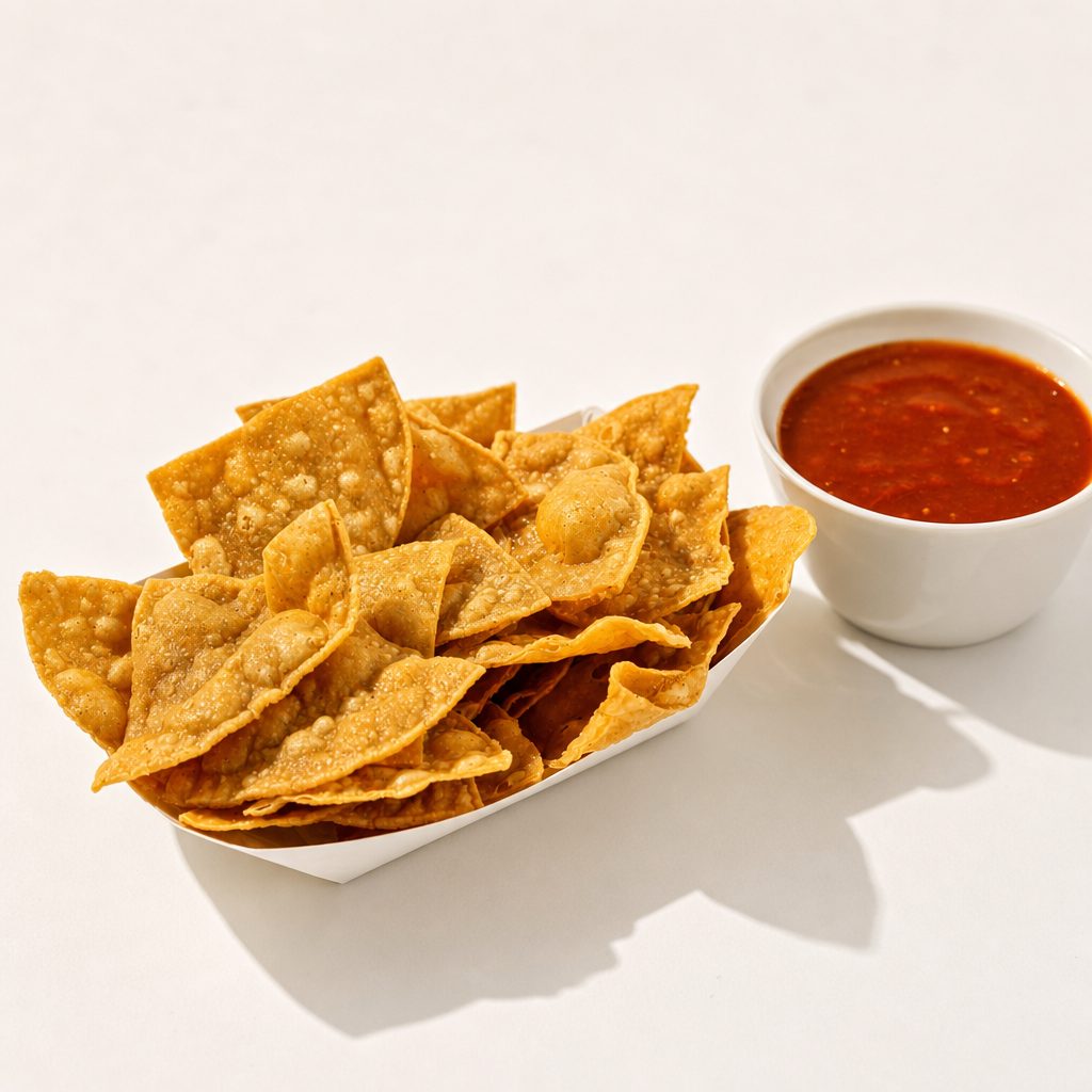 Chips with salsa.
