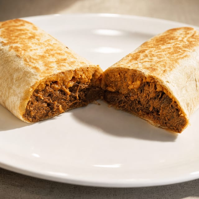 Burrito de Barbacoa.