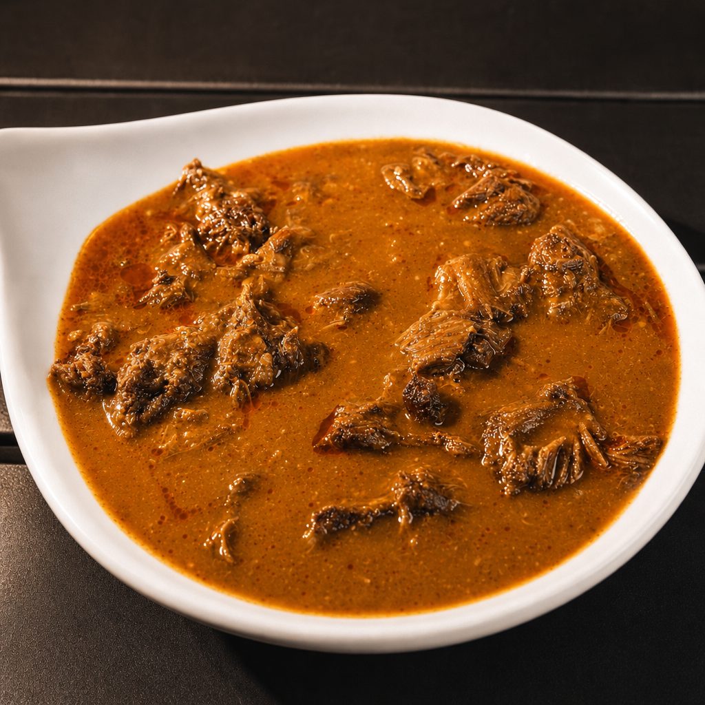 Barbacoa en consome.