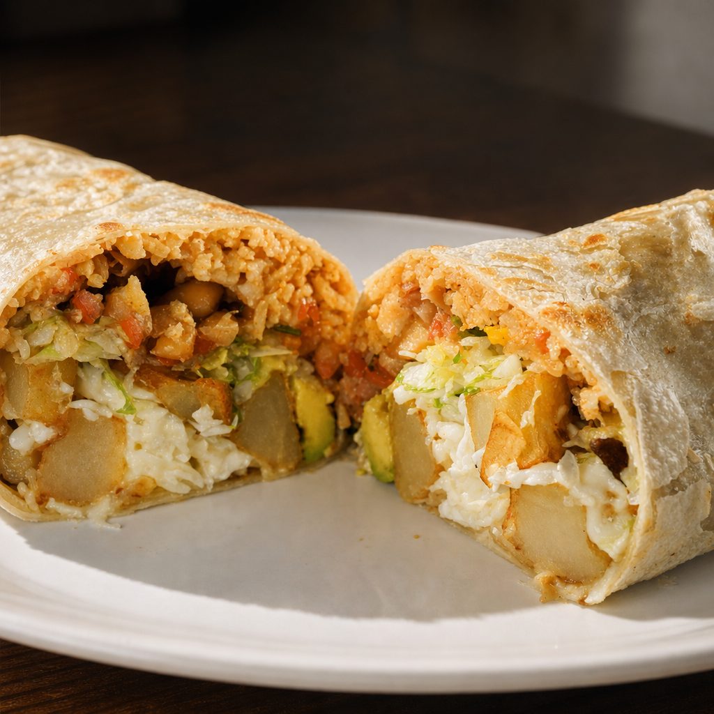 Burrito Vegetariano.