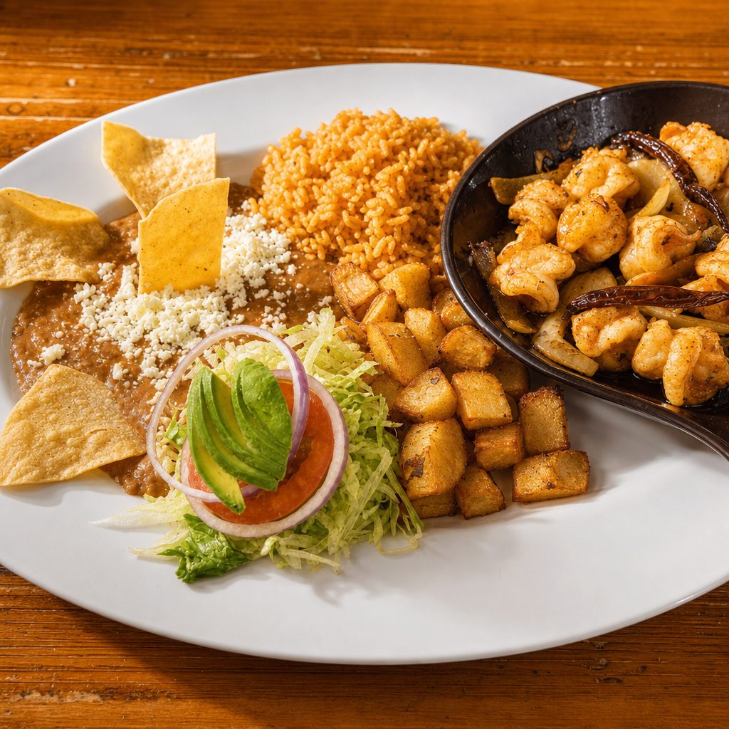 Camarones al Mojo de Ajo.